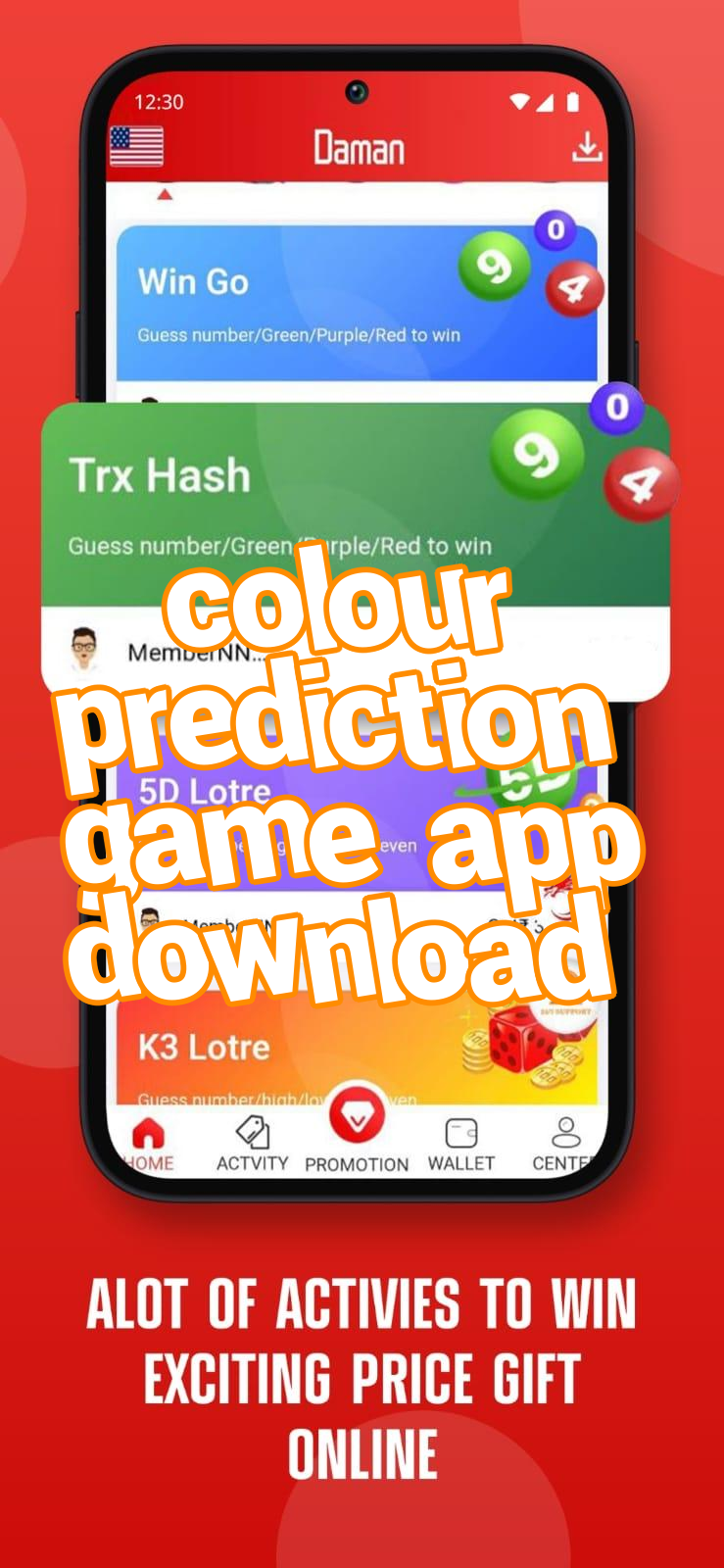 colour prediction game app download Screenshots